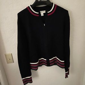 St John sweater jacket